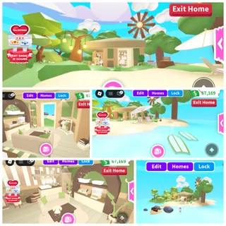 Summer Beach Lodge House