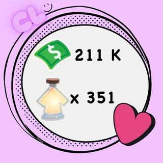 211 K Bucks + 351 Age Up Potion Account