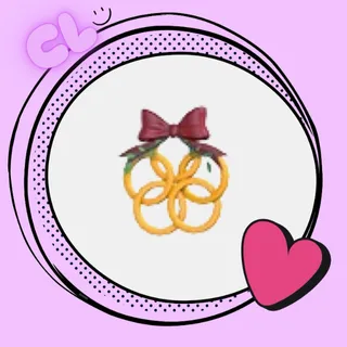 Golden Rings Flying Disc