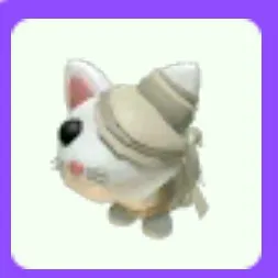 White Mummy Cat