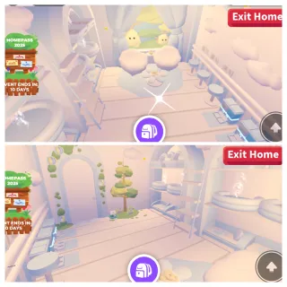 Baby Blue Tiny Grinding House