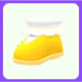 Laced Yellow Heels