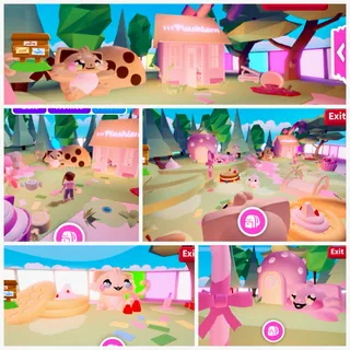 Kitty Plushie Garden House