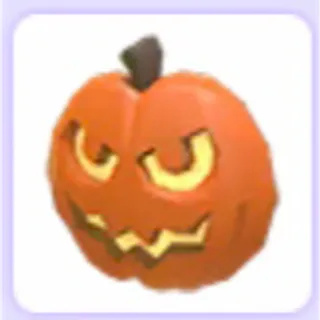 Halloween Orange Pumpkin Flying Disc