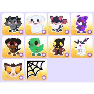 Halloween 2025 Sticker x10