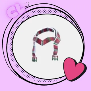 Festive Striped Scarf