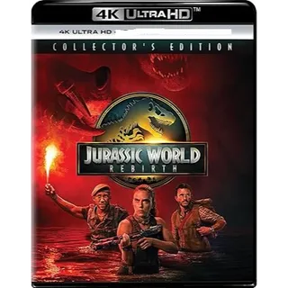 Jurassic World Rebirth 4k Movies Anywhere USA Digital Movie Code