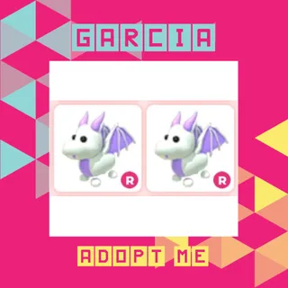 2x R Lavender Dragon