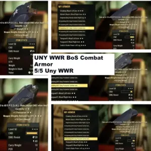 UNY WWR COMBAT SET