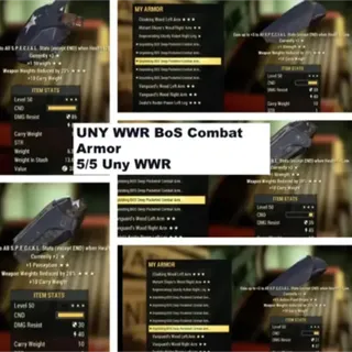 Uny WWR Combat Set