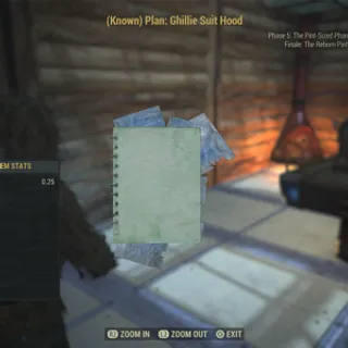 Ghillie Suit Hood Plan