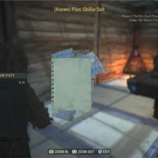 Ghillie Suit Plan