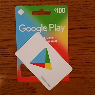 Gift card google play
