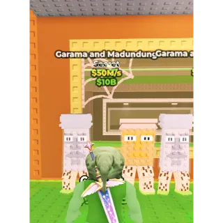 Garama and madundung 50m/s