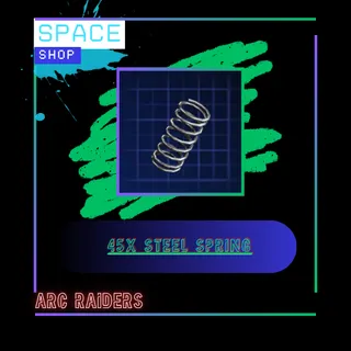 45x Steel spring 