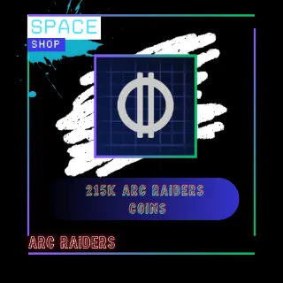 215k Coins Arc raiders