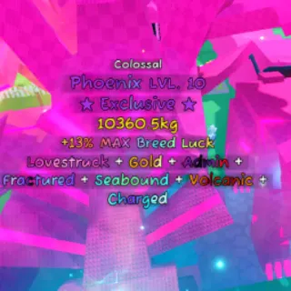 Colossal Phoenix 10360 kg | Catch and Tame! | CHEAPER ✅