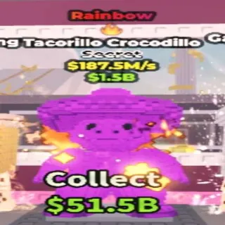 187.5M/s Rainbow Tacorillo Crocodillo