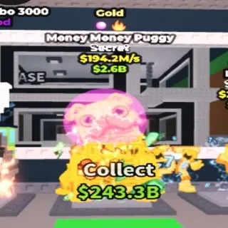 194.2M/s Gold Money Money Puggy