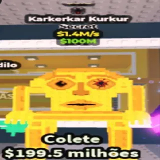 1.4M/s Gold La Karkerkar Kurkur Spyder