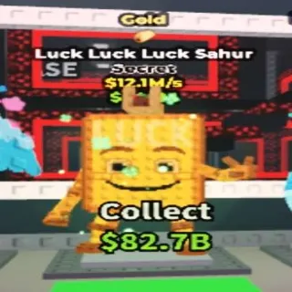 Gold Luck Luck Luck Sahur