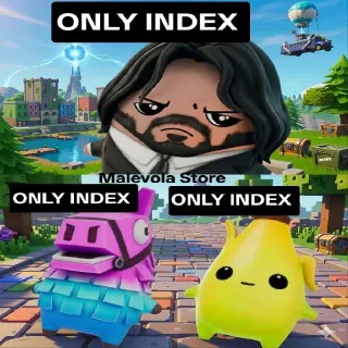 John Wick, Llama And Peely Sprites