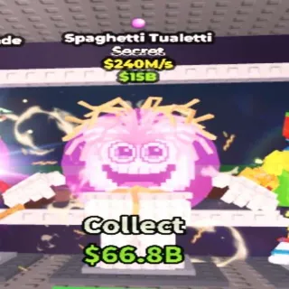 240M/s Spaghetti Tualetti Bubble