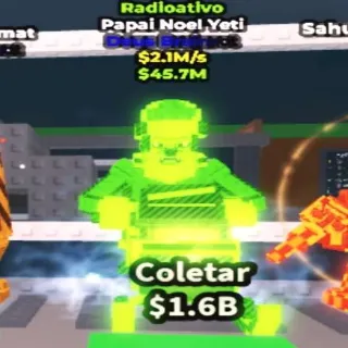 Radioactive Yeti Claus