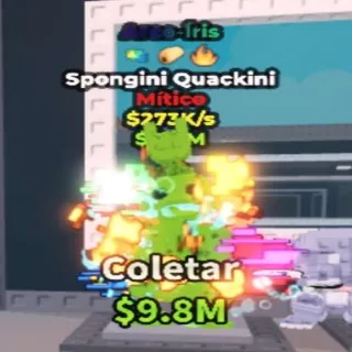 Rainbow Spongini Quackini