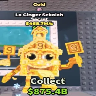 468.7M/s Gold La Ginger Sekolah