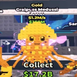 Gold Graipuss Medussi