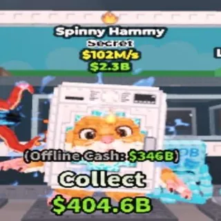 102M/s Spinny Hammy