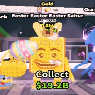 11.5M/s Gold Easter Easter Easter Sahur