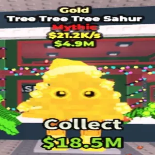 Gold Tree Tree Tree Sahur