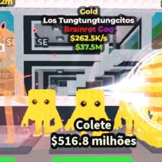 Gold Los Tungtungtungcitos