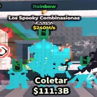 240M/s Rainbow Los Spooky Combinasionas Tacos