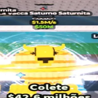 1,8M/s Gold La Vacca Saturno Saturnita Firewoork