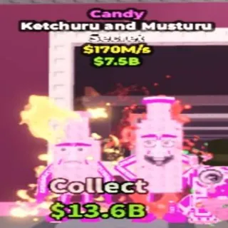 170M/s Candy Ketchuru And Musturu Rare Mutation