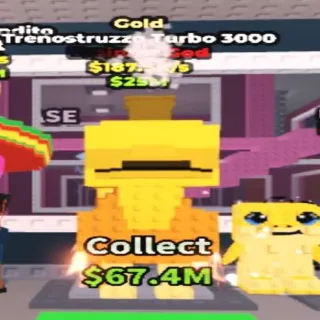 Gold Trenostruzzo Turbo 3000