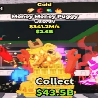 341.2M/s Gold Money Money Puggy 4 Traits