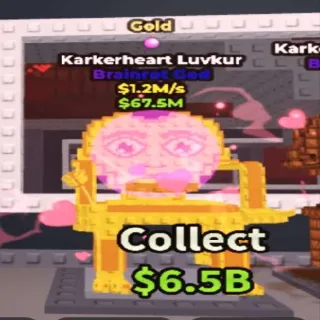 Gold Karkerheart Luvkur Bubble