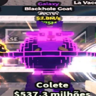 2.8M/s Galaxy Blackhole Goat