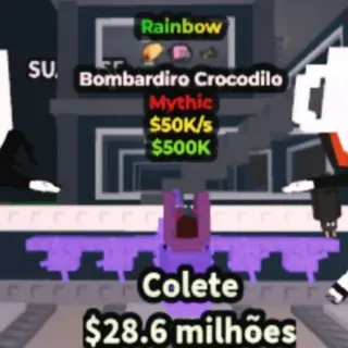 Rainbow Bombardiro Crocodilo 3 Traits