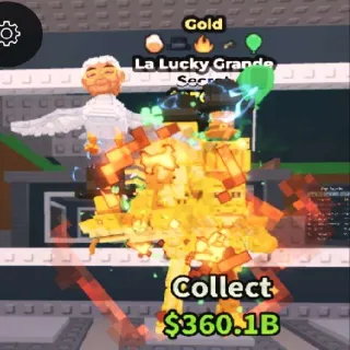 870M/s Gold La Lucky Grande Rare Mutation Granny