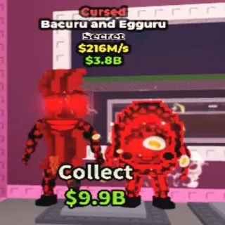 216M/s Cursed Bacuru And Egguru