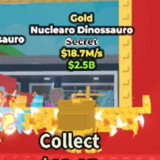 Gold Nuclearo Dinossauro