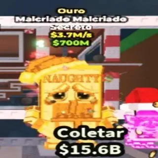 Gold Naughty Naughty