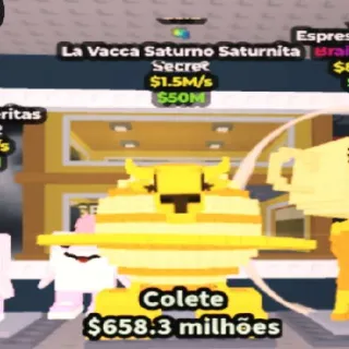 1.5M/s Gold La Vacca Saturno Saturnita