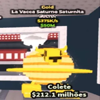 Gold La Vacca Saturno Saturnita