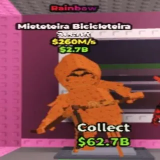 260M/s Rainbow Mieteteira Bicicleteira